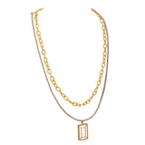 VAZIO LAYERED NECKLACE
