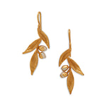  freshwater baroque pearl haya earrings