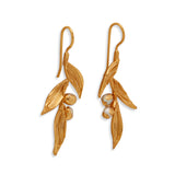 22k gold plated haya earrings