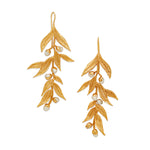  Baroque Freshwater Pearl Isaro Chandelier Earrings
