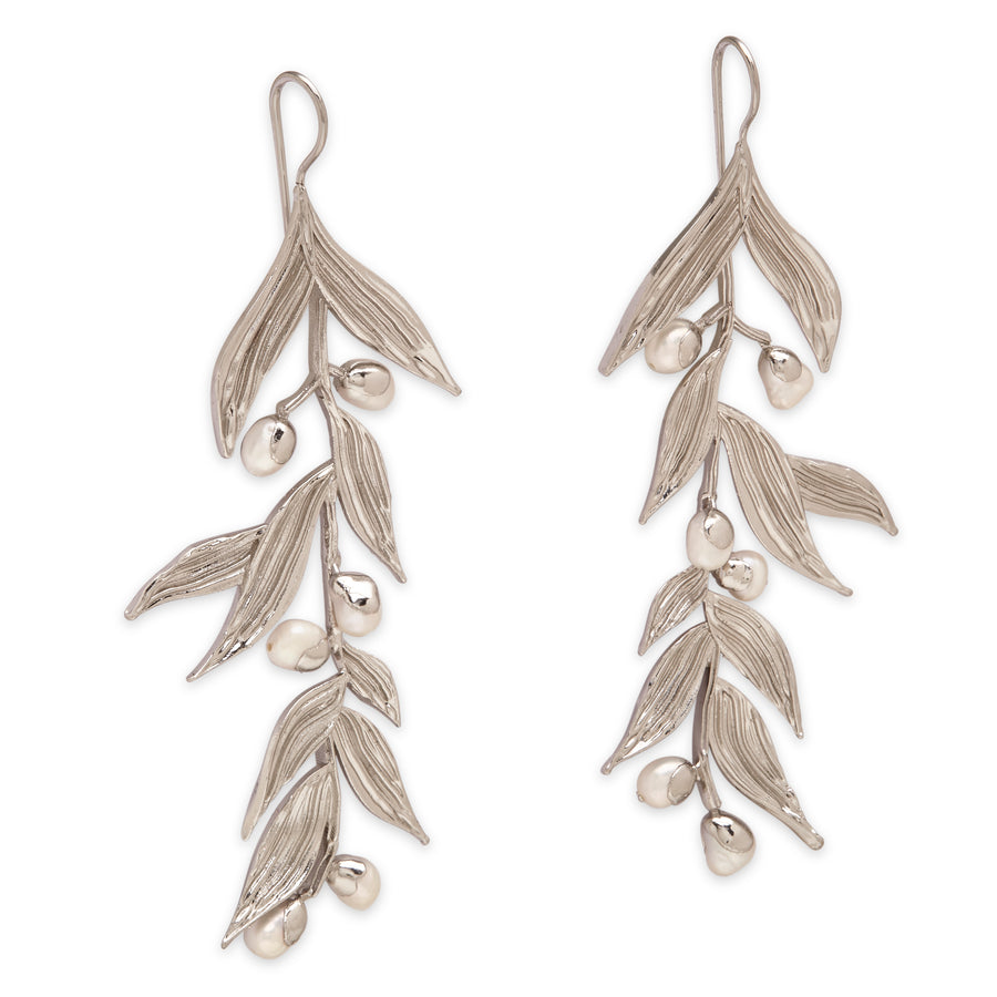 Pearl Isaro Chandelier Earrings