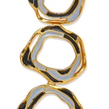 day to night aqua earrings