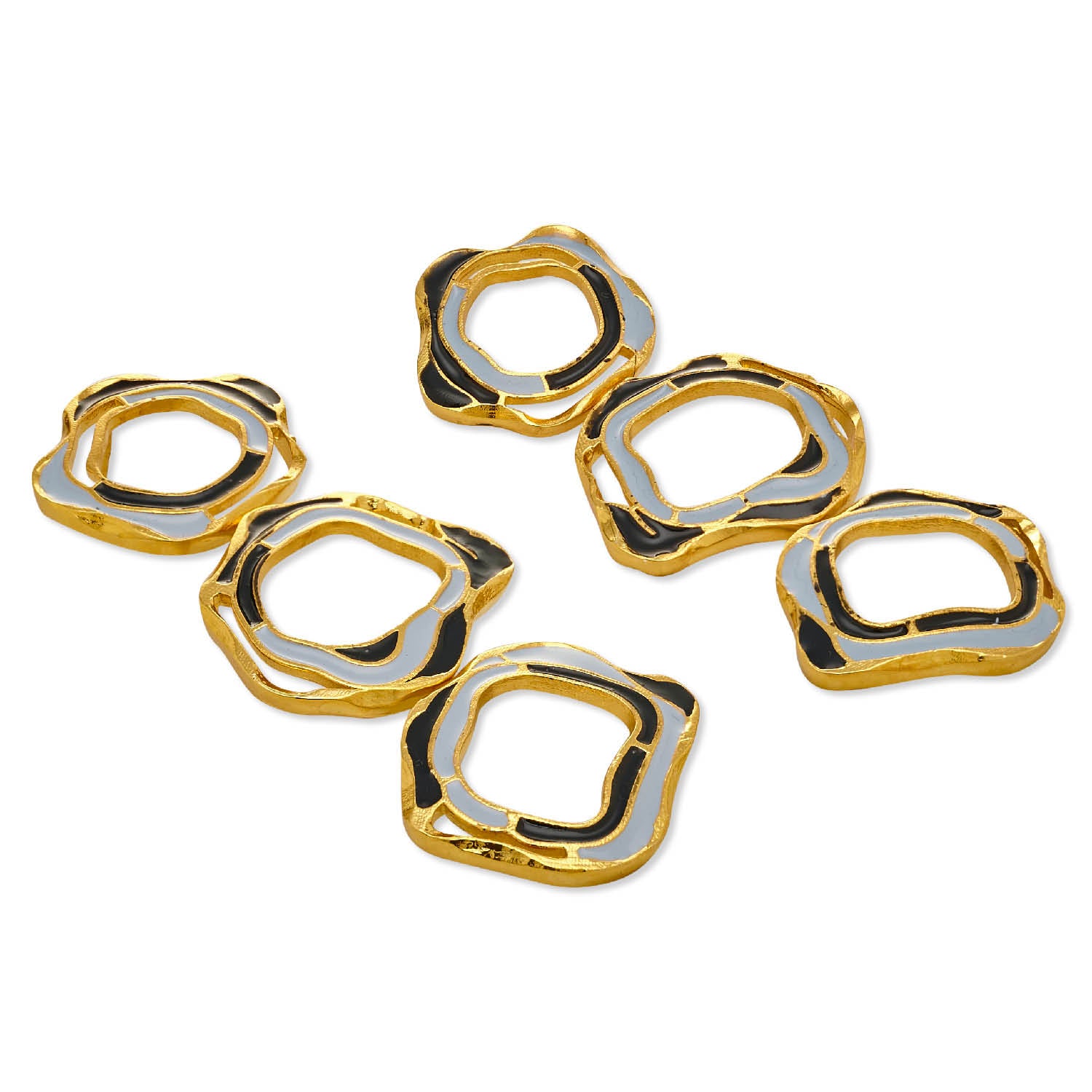 gold plated aqua earring