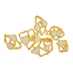 modern Gaia brooch