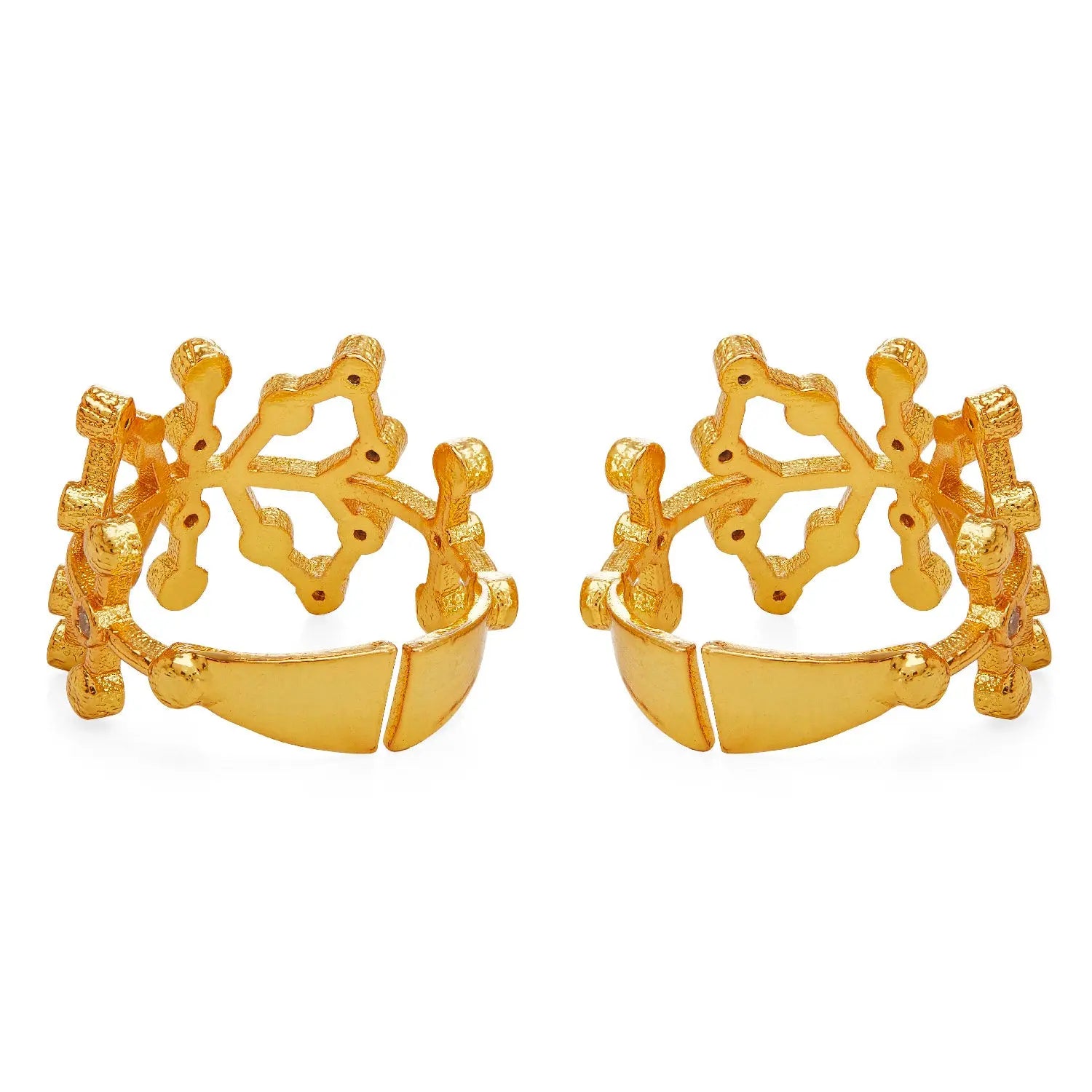 AURO DOUBLE RING Dhwani Bansal Jewellery